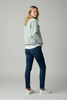 Natalie denim jacket styled look