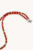 Sunset Oasis handcrafted turquoise necklace