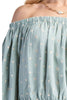 Breezy off-shoulder top with puff sleeves, back detail