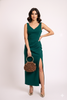 Hand-Knitted Halo Embossed Rose Bag with Steel Handles