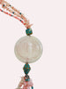 Blush Tide necklace styled long view