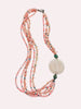 Blush Tide necklace styled