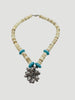 Soft turquoise magnesite necklace