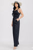 Socialite ruched after hours jumpsuit by Mandalay and Company