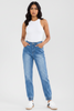 UrbanFlex light wash stretch denim jogger jeans