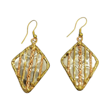 Mixed Metal Earrings