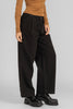 Wide leg gray-green pleated pants