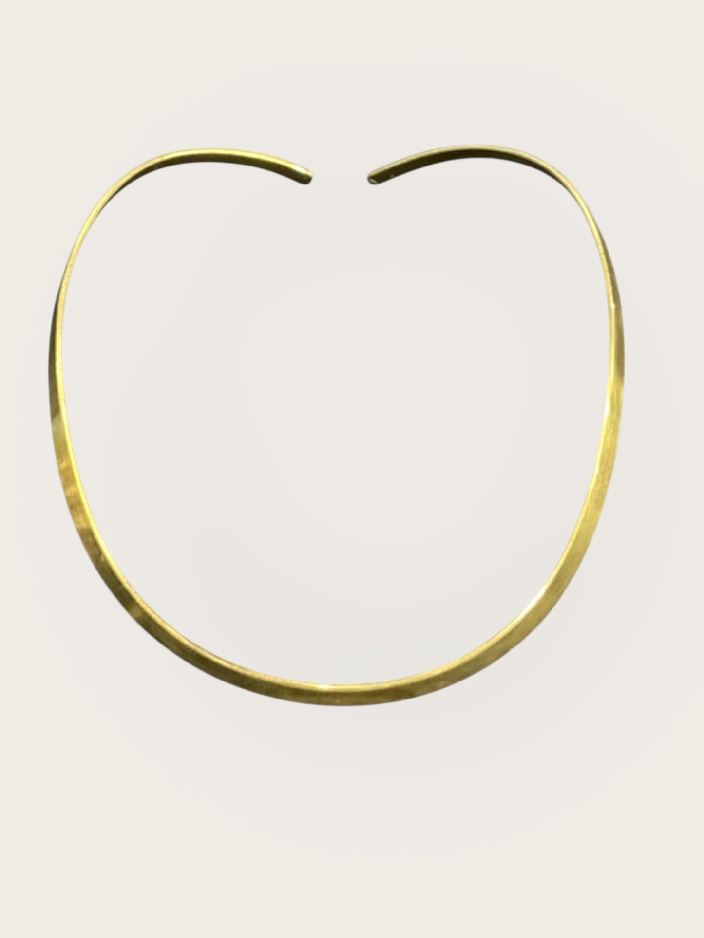 Brass Gold Choker