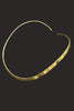Golden Halo gold choker styled