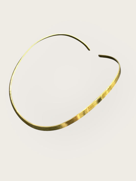 Brass Gold Choker