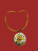 Orbit flower pendant side view