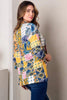 Paisley geometric blazer by Mandalay and Company