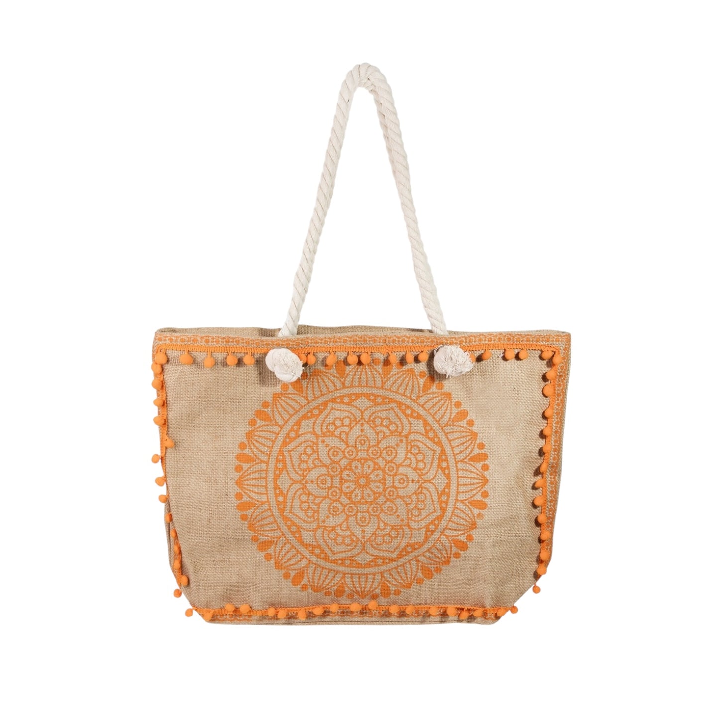 SOL SPIRIT BOHO FLORAL TOTE BAG