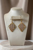 Copper Chain Canyon mixed metal earrings