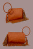 City Fringe wristlet purse styled