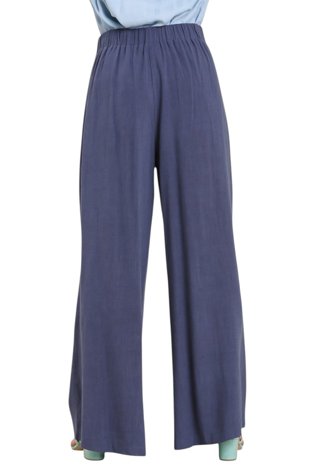 Vista pleat wide leg pants