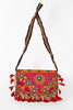 Embroidered Banjara bag in multicolor