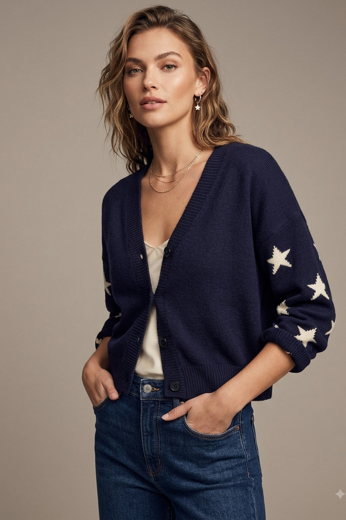 Midnight Constellation Cardigan
