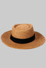 Classic Mandalay Edit wide brim straw hat