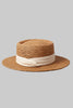 Classic wide brim hat with black band