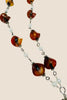 Amber Muse necklace handcrafted with gemstones