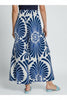 Flowing printed palazzo pants