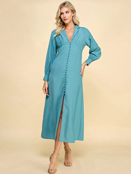Celeste Elegance Midi Dress