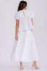 Lotus maxi skirt and blouse coordinated set