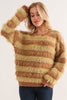 Honey Haze pullover sweater close up