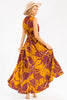 Sangria flow dress by Mandalay and Company