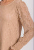 Chi Charm lace blouse front view