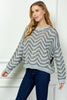 Zen Wave sweater side view