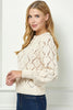 Diamond Whisper sweater front view