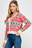 Nordic holiday knit sweater