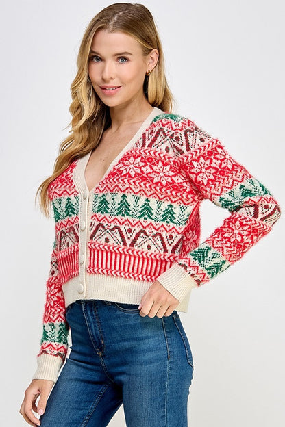 Nordic Noel Christmas Knit Sweater