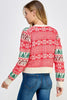 Festive acrylic Christmas sweater