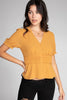 Cinch and Flow blouse front view