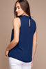 Urban Grace sleeveless top with delicate neck tie