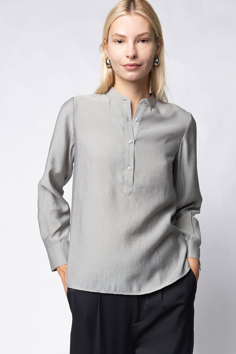Soft Structure Henley Shirt