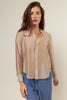 Subtle sheen woven shirt