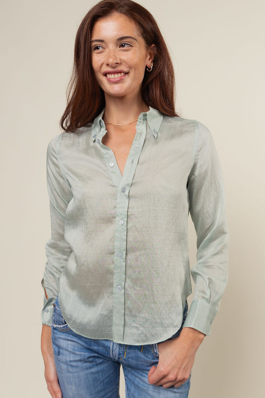 Modern Sheen Collard Shirt