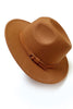 Vintage classic fedora with tie trim