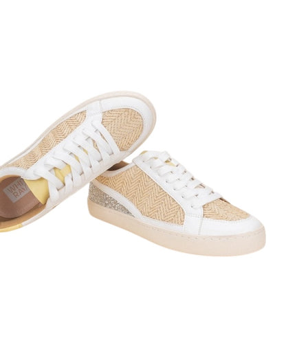 Yellow Sparkle Boho Harlow Sneakers