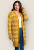 Honey Glow cardigan back view