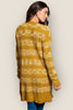Honey Glow cardigan side view