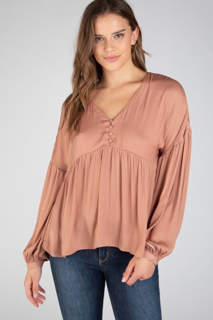 Sienna Drift blouse front view