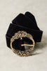 Floral blossom belt detail
