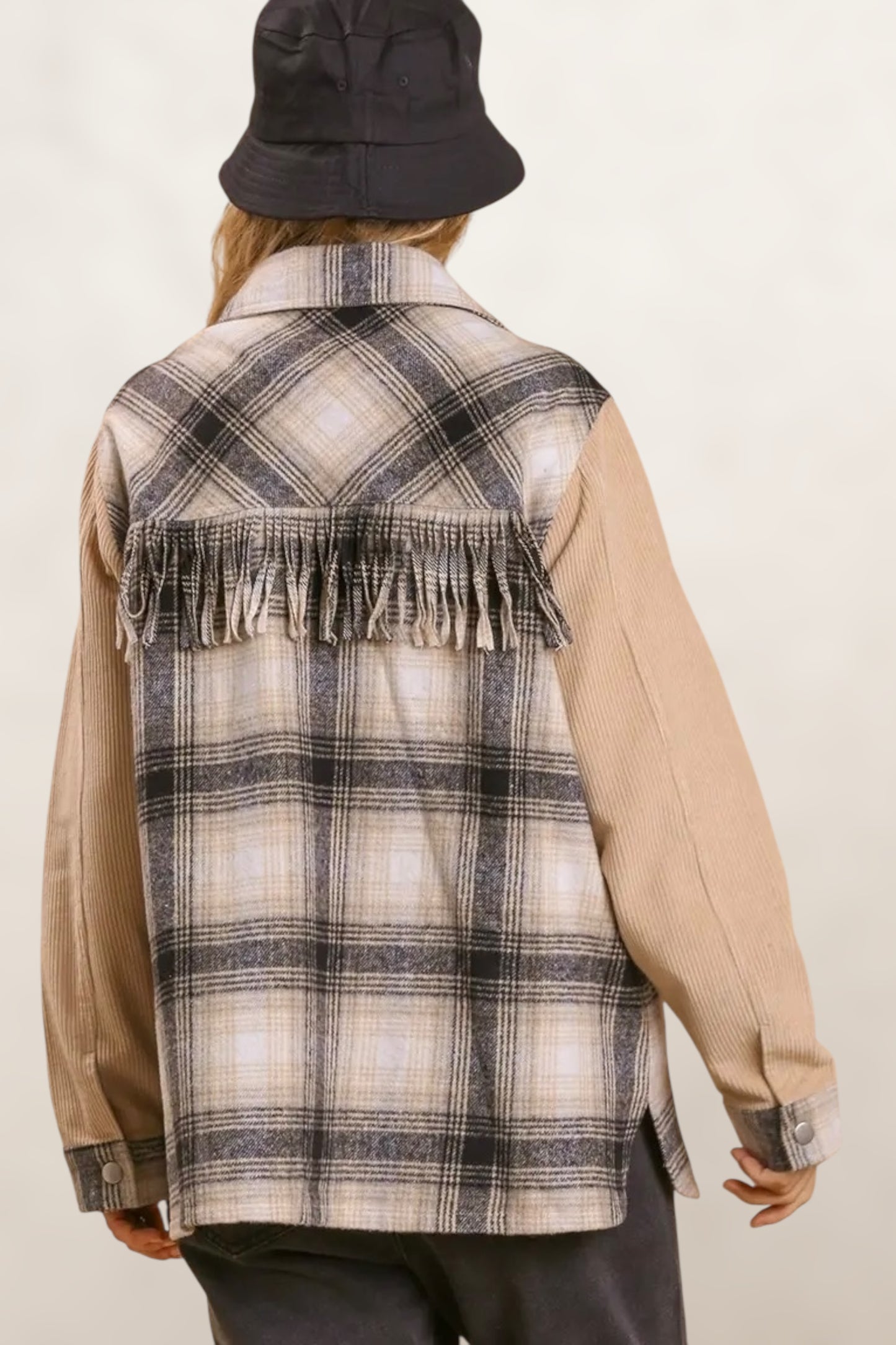 Urban Fringe Outrider Plaid Shacket