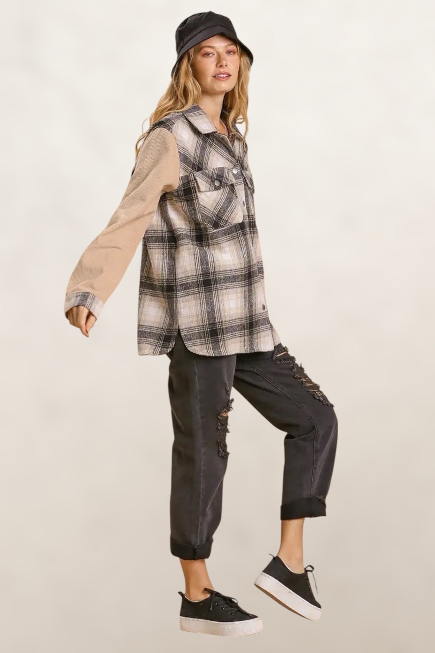 Urban Fringe Outrider Plaid Shacket