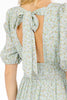 Floral tiered maxi dress with smocked bodice